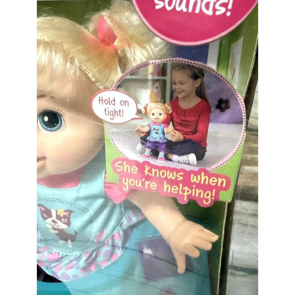 Vtg 2011 New Interactive Baby Alive Baby Wanna Walk Doll Collectible